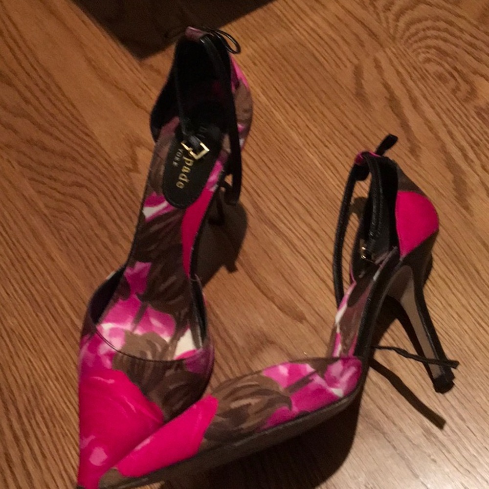 Kate Spade ankle strap pumps